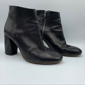 Everlane E1 Limited Capsule Leather Heeled Booties Size 7.5